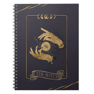 betoverende heks tarot Kaart Notitieboek