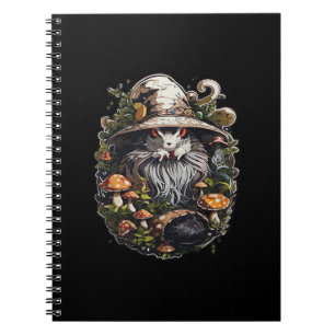 Betoverende heks Whimsigoth & Mystieke kunst voor  Notitieboek