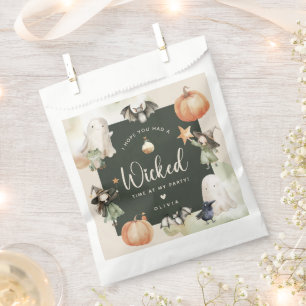 Betoverende Heksen Kinderen Halloween Verjaardag Bedankzakje
