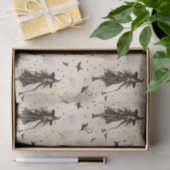 Betoverende heksen vleermuizen Halloween Tissuepapier (Geschenk)