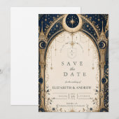 Betoverende Hemelbruidsboog Save The Date (Voorkant / Achterkant)