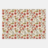 Betoverende herfst oogst & winter bos dieren inpakpapier vel (Voorkant 2)