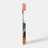 Betoverende herten Forest Scene Design iPhone Hoesje (Linkerkant)