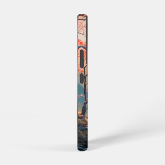 Betoverende herten Forest Scene Design Samsung Galaxy Hoesje (Rechterkant)