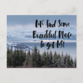 Betoverende IJslandse Schoonheid Briefkaart (Voorkant)