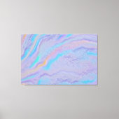 Betoverende Iridiserende Steen Canvas Afdruk (Voorkant)