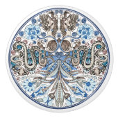 Betoverende Kaleidoscoop Leeuwen & Slangen De Morg Keramische Knop (Voorkant)