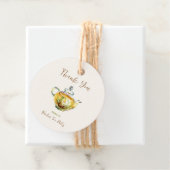 BETOVERENDE Kamille Bruidstheeparty Bedankjes Labels (In situ)