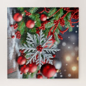 Betoverende kerst legpuzzel (Horizontaal)