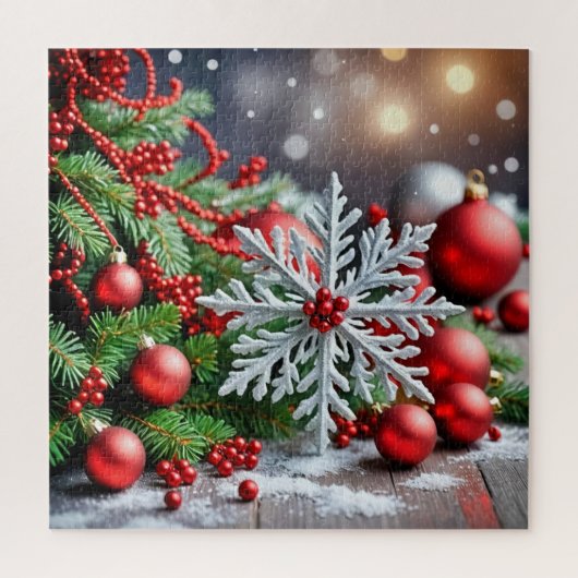 Betoverende kerst legpuzzel (Verticaal)