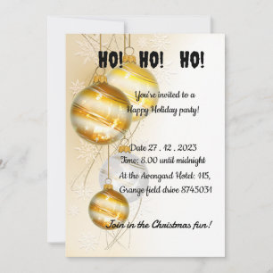 betoverende kerst soiree: uw feestdagenkaart