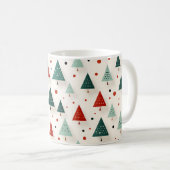 betoverende kerstboom koffiemok (Voorkant rechts)