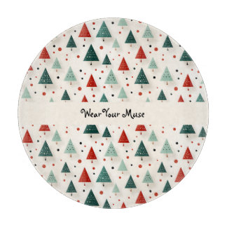 betoverende kerstboom snijplank