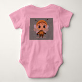 Betoverende kinder baby body  romper (Achterkant)