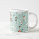 Betoverende kinderkamer Wallpaper Grote Koffiekop (Rechts)