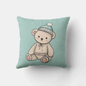 Betoverende kinderontwerpen kussen (Achterkant)