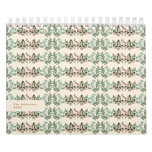 Betoverende klassieke elegantie kerstvakantie kalender (Hoes)