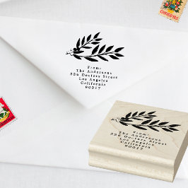 Betoverende klassieke elegantie kerstvakantie rubberstempel