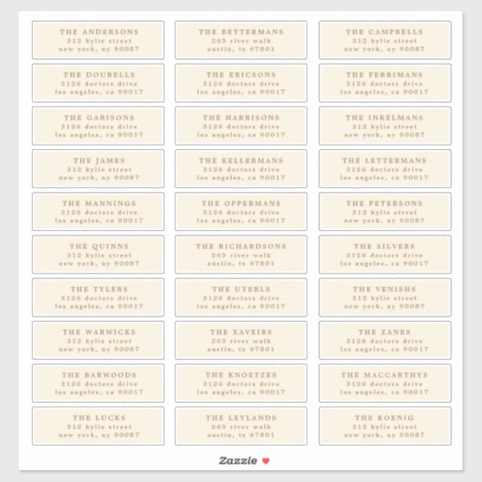 Betoverende klassieke elegantie kerstvakantie sticker (Vel)