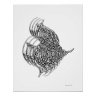 "betoverende kloof", glanzend Poster