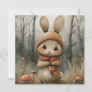 Betoverende konijntjes: grillige groeten 🐰digitaa feestdagenkaart