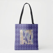 Betoverende Lavendel Botanical Tote Bag (Voorkant)
