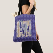 Betoverende Lavendel Botanical Tote Bag (Dichtbij)