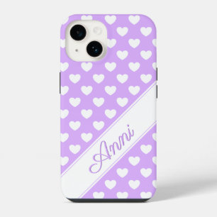 Betoverende lavendel, sjabloon voor aangepaste naa iPhone 14 hoesje