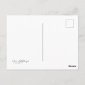 Betoverende maan fotografie Briefkaart (Achterkant)