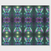 Betoverende maanverlichte fee cadeaupapier (Vlak)