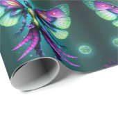 Betoverende maanverlichte fee cadeaupapier (Rol Hoek)