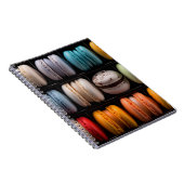Betoverende Macarons in heerlijke felle Kleuren Notitieboek (Rechterzijde)