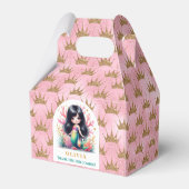 Betoverende magische zeemeermin verjaardag Dank u Bedankdoosjes (Achterkant)