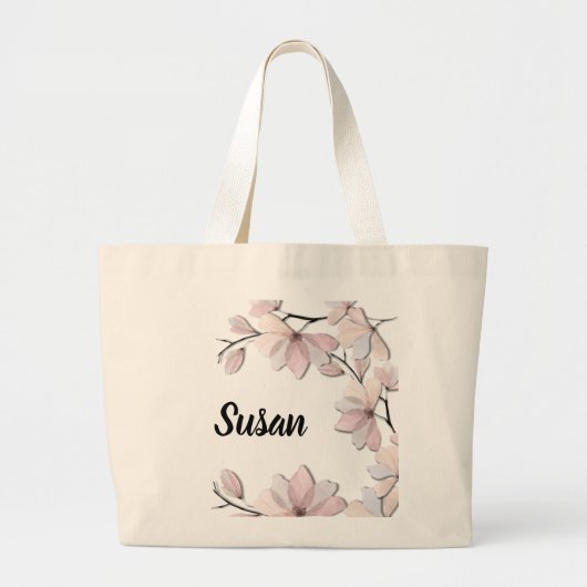 Betoverende Magnolia Blossom Canvas tas (Voorkant)