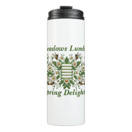 Betoverende Meadows Lumbar Spring Delight Pillow C Thermosbeker