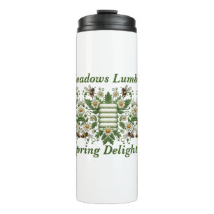 Betoverende Meadows Lumbar Spring Delight Pillow C Thermosbeker