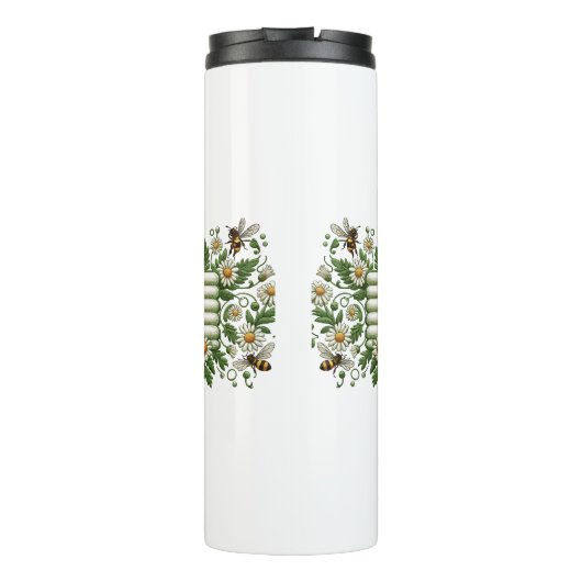 Betoverende Meadows Lumbar Spring Delight Pillow C Thermosbeker (Achterkant)