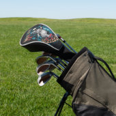 Betoverende Moo Deng Hippo Golfheadcover (Insitu)