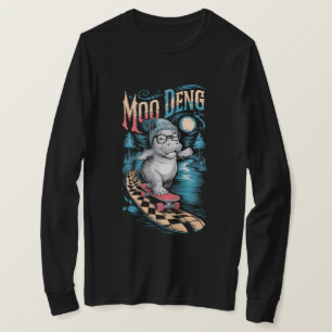 Betoverende Moo Deng Hippo T-shirt