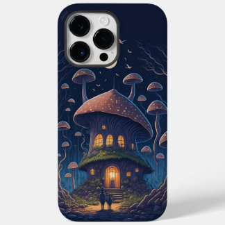 Betoverende Mushroom House sprookje Case-Mate iPhone 14 Pro Max Hoesje