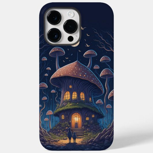 Betoverende Mushroom House sprookje Case-Mate iPhone Case (Achterkant)