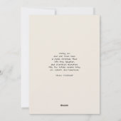 Betoverende  Notenkraker van Mina Lowry Feestdagenkaart (Achterkant)