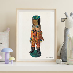 Betoverende Notenkraker van Mina Lowry Poster