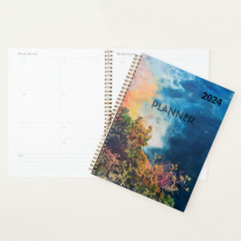 BETOVERENDE OCEAAN BLAUWE GOLVEN PLANNER