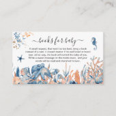 Betoverende Onder-de-Zee Boeken voor Baby Informatiekaartje (Voorkant)