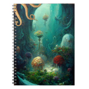 Betoverende onderwatermysteries notitieboek