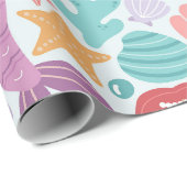 Betoverende onderwaterwereld cadeaupapier (Rol Hoek)