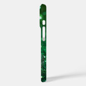 Betoverende opkomst: de groene sprankelkikker Case-Mate iPhone case (Achterkant / Links)
