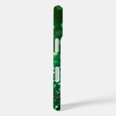 Betoverende opkomst: de groene sprankelkikker Case-Mate iPhone case (Achterkant / Rechts)