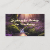 Betoverende Paarse Visitekaartje (Voorkant)